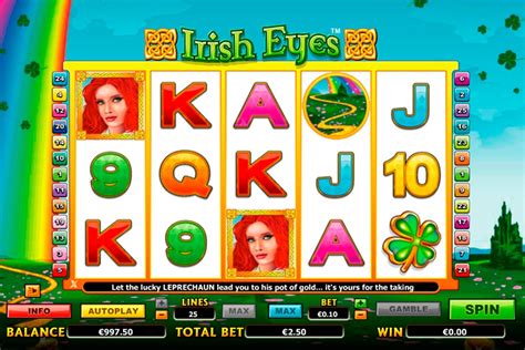 Игровой автомат Irish Eyes (Ирландские Глаза)  играть бесплатно онлайн
